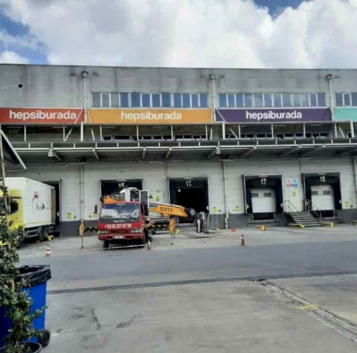 HEPSİBURADA SEPETLİ VİNÇ ÇALIŞMAMIZe